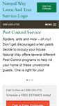 Mobile Screenshot of naturalwaypest.com